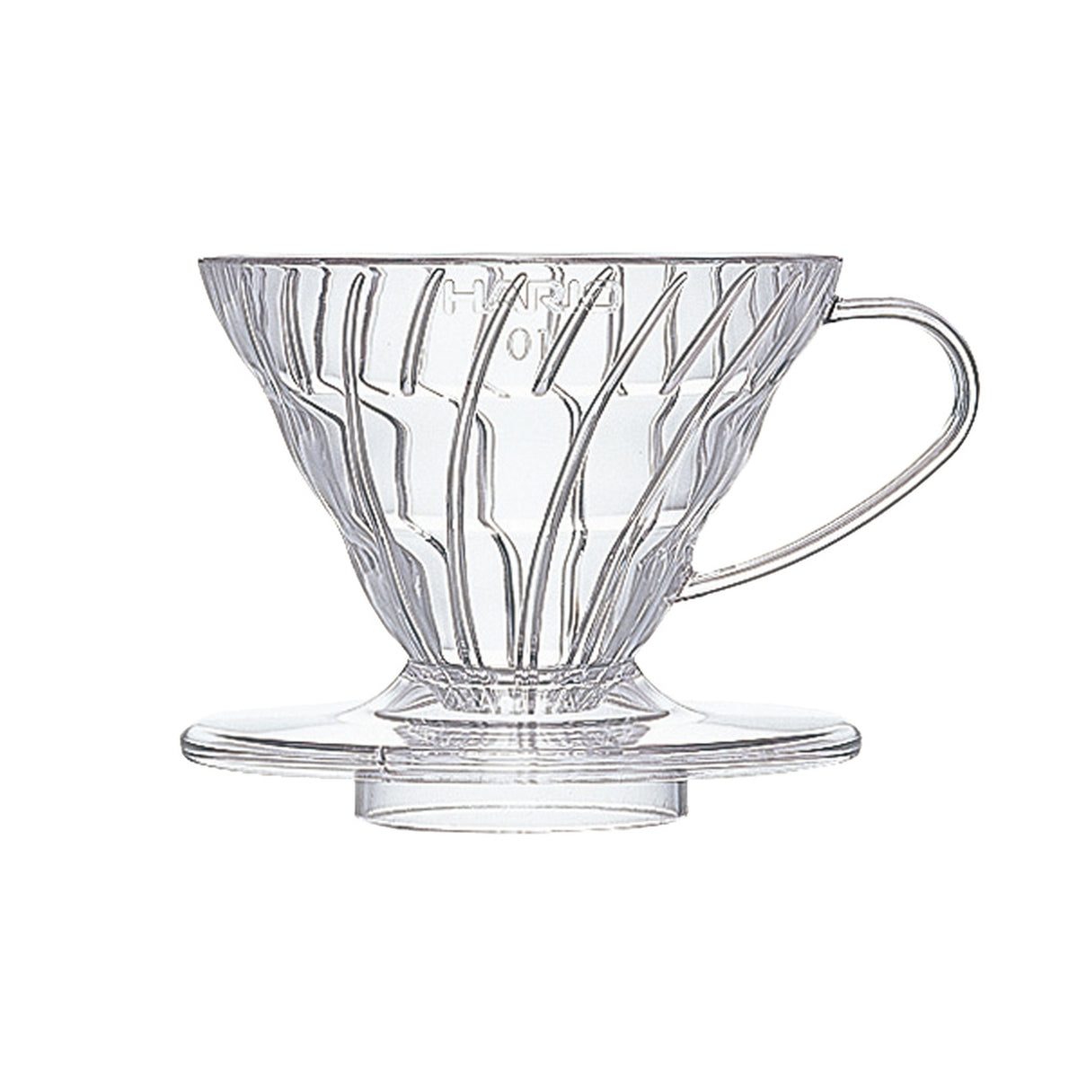Hario V60-01 plastic dripper clear