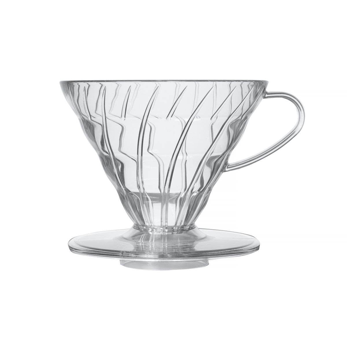 Hario V60-02 plastic dripper clear