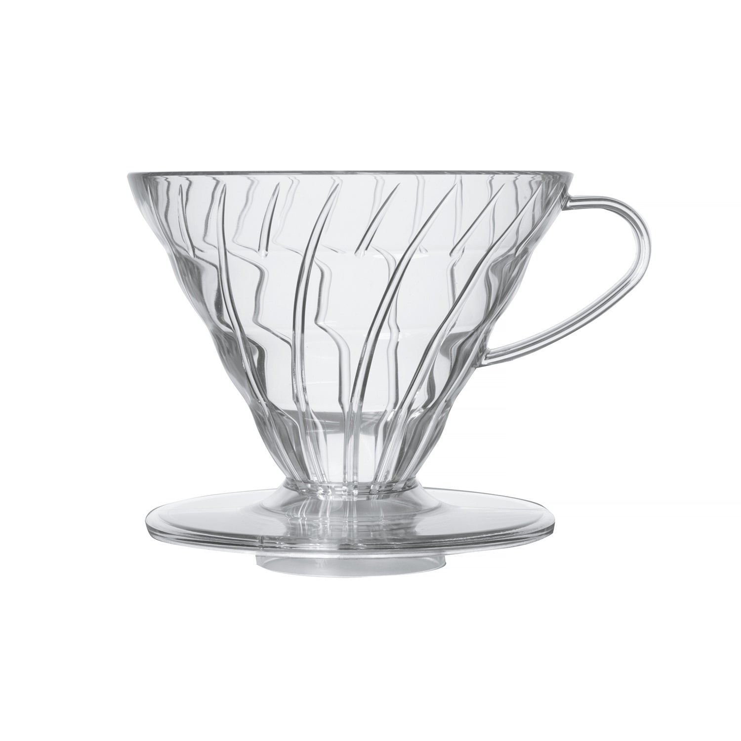 Hario V60-02 plastic dripper clear - Starter Set size 02